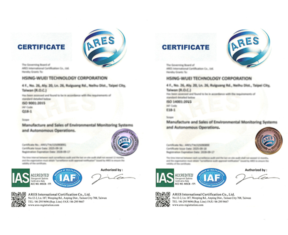 ISO Certificates